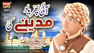 New Naat 2023 | Aayi Phir Yaad Madine Ki | Muhammad Kaleem Raza | Heart Touching Naat | Heera Gold