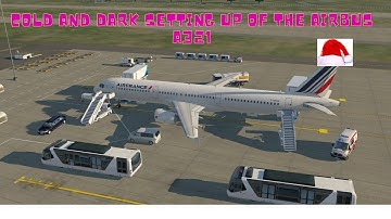 Toliss X-Plane 11 Airbus A321 REAL Pilot Cold and Dark setup!