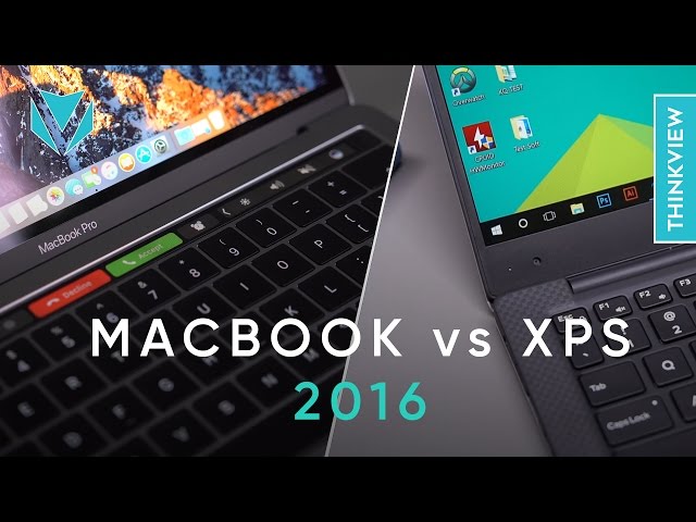 Macbook Pro 13 2016 (Touchbar) vs Dell XPS 13 9360: Đâu là đỉnh cao? | ThinkView