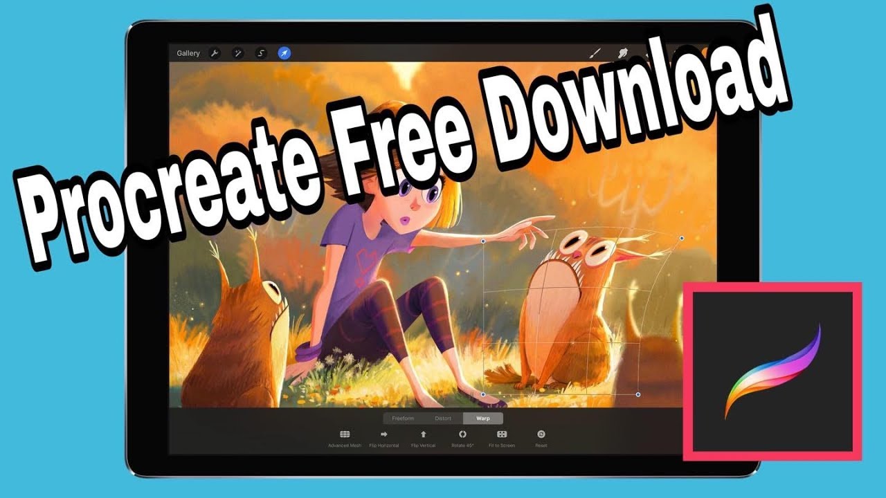 procreate app ipad free