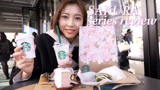 【新作スタバレビュー】待望のさくらふわりシリーズ!!MIYASHITA PARK店でVLOGレポ【StarBucks    /SAKURA】世界一忖度のないレビュー