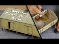 Build, Paint & Animate a Working Freight House - Model Railroad Scenery