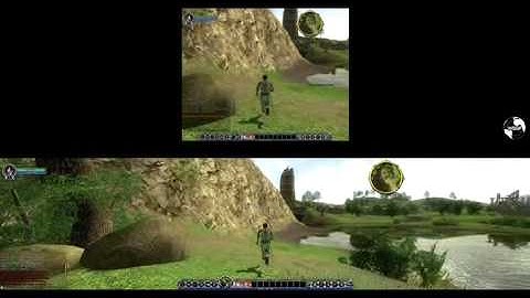 Lord of the Rings Benchmark Video with Matrox TripleHead2Go