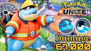 Pokemon Unite S33 BLASTOISE 4 Kills Legend Solo Queue 67K Damage Random Gameplay Hindi 2026 