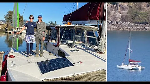 Joel & Patty's Marples Trimaran - Cruising Sea of ...