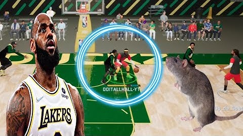 BEST LEBRON JAMES POINT FORWARD BUILD PUTTING THAT POST SCORING ON DISPLAY IN THE PRO AM