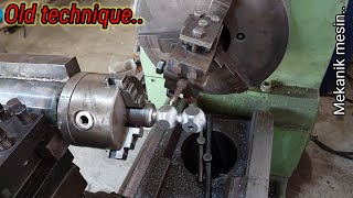 Techniques that a turner must know!! Making iron ball on a lathe