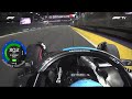 George Russell Q3 Lap Onboard Singapore 2023