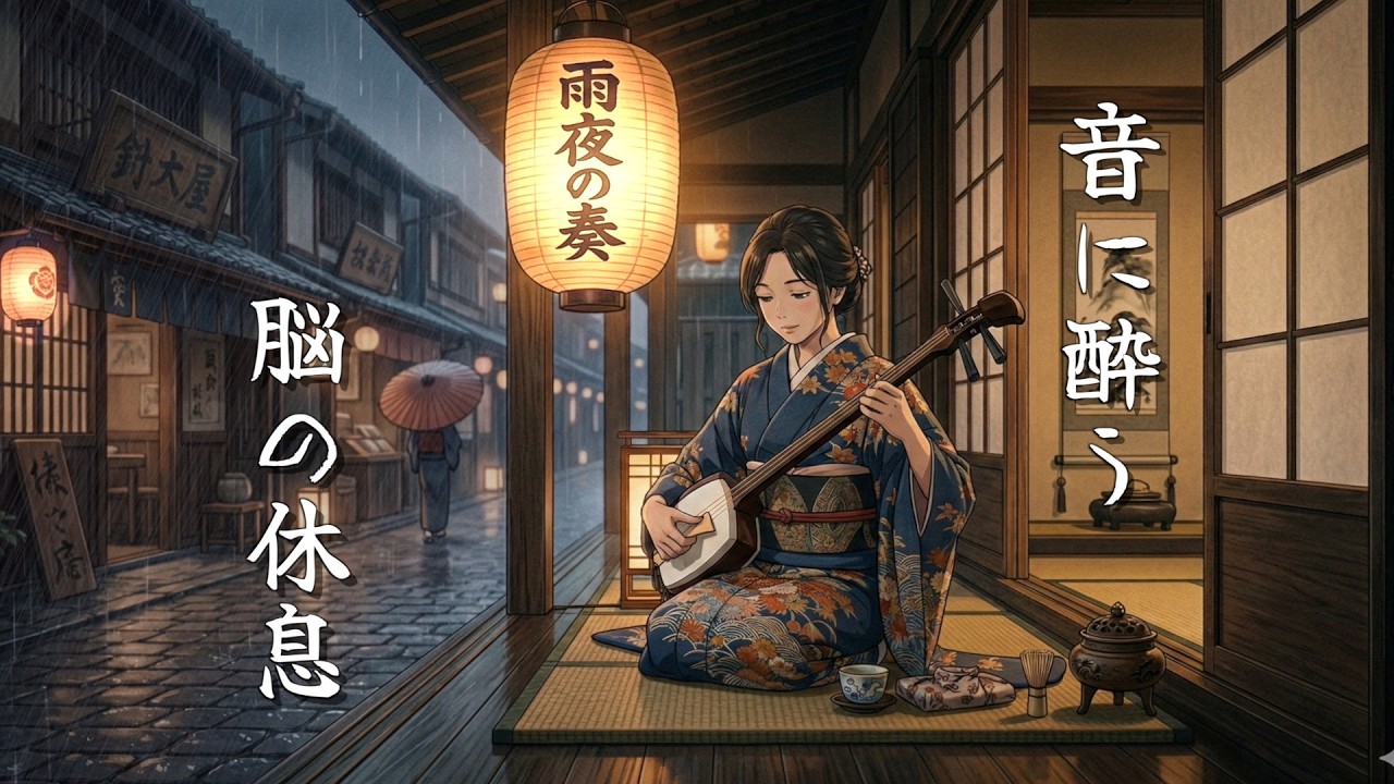 Old Japan Vibes⛩️ [脳がとろける江戸Lofi] Classic Japanese Chill Mix 🌿