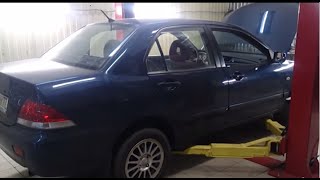 Замена катализатора и гофры Mitsubishi Lancer. Москва. видео Замена гофры выхлопной системы (в Москве)