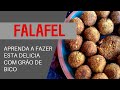 FALAFEL - Aprenda a fazer está delicia de grão de bico.