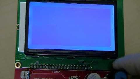 RepRapDiscount Full Graphic Smart Controller with #PR3435