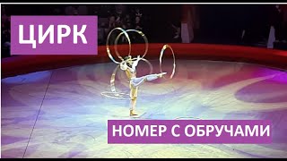 Цирк - номер с обручами - Казань