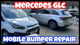 Mercedes glc bumper corner repair