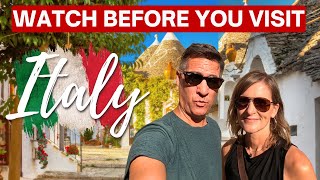 Italy Essential TRAVEL TIPS   Watch BEFORE You Visit!  The Pros, Cons, and Cost to Travel