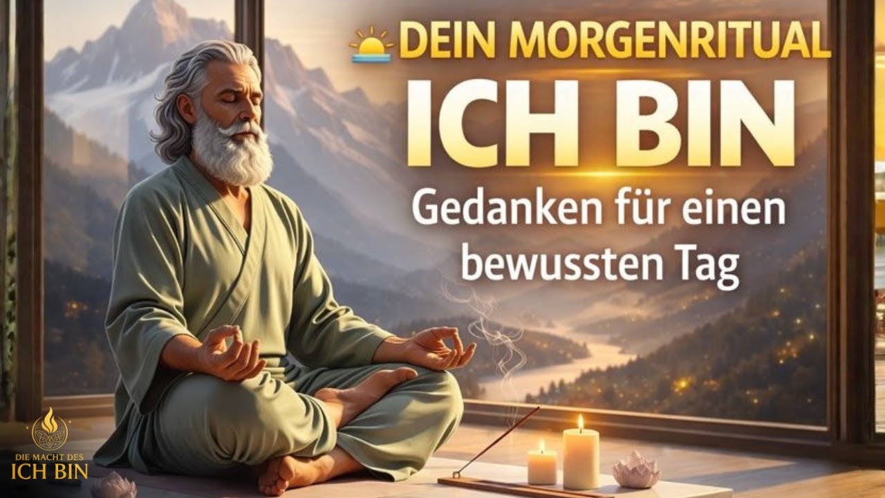 🌅 DEIN MORGENRITUAL - ICH BIN Gedanken für bewussten Tag! ✨