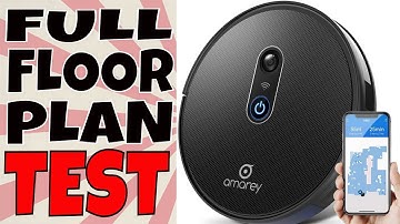 Amarey A980 Robot Vacuum with Smart Navigation Camera + Mapping Abilities - FULL FLOOR PLAN - FAIL??