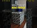 Decided to try wrapping my fridge, shoutout @RJT@RJTheWrapper the idea! #wrap #youtubeshorts