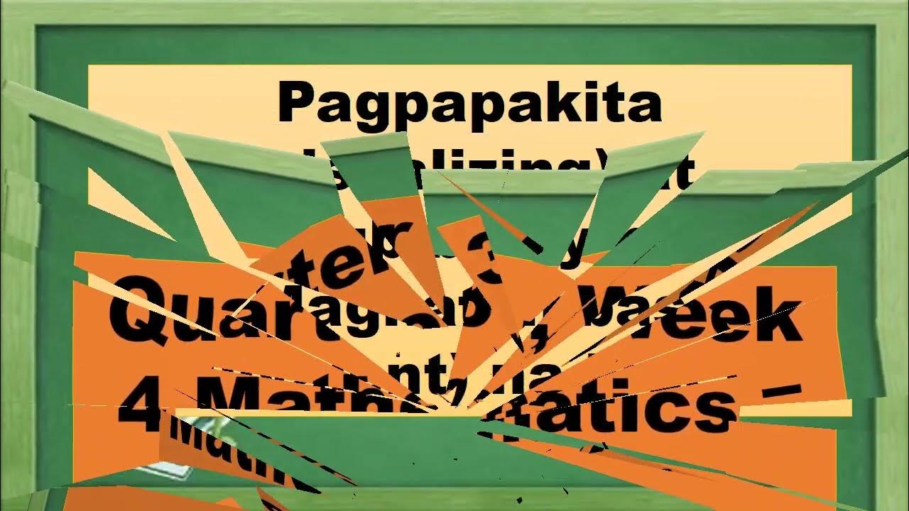Quarter 3 week 4 grade 3 ppt mathematics youtube