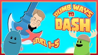 Dumb Ways To Dash, Level 1 - 5, This Is Such A FUN Game screenshot 1