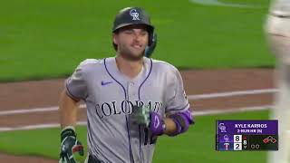 Kyle Karros' 5th home run of the 2026 season is a 2-run shot