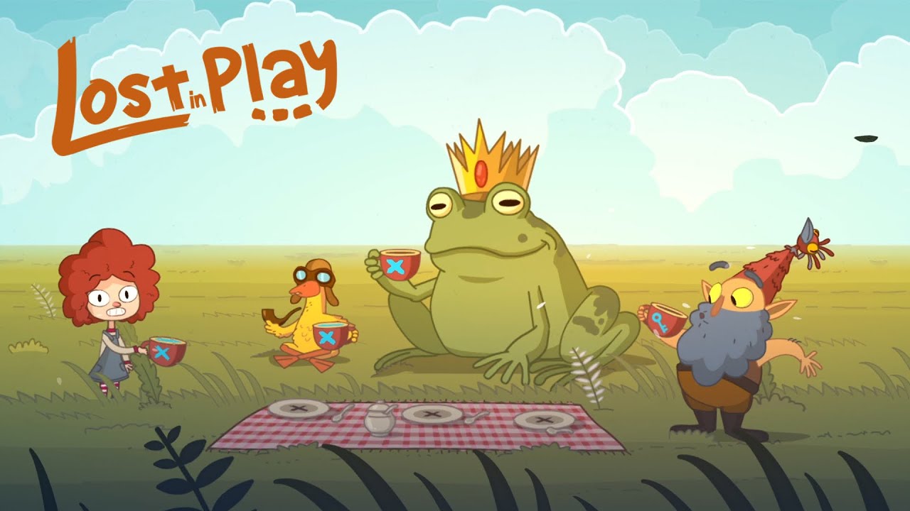 Lost in play похожие игры. Лост плей. Лост ин плей лягушки. Лост ин плей персонажи. Загадка с воронами в лост ин плей.