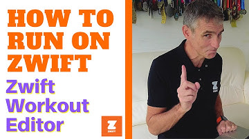 How to Run on Zwift | Zwift Workout Editor
