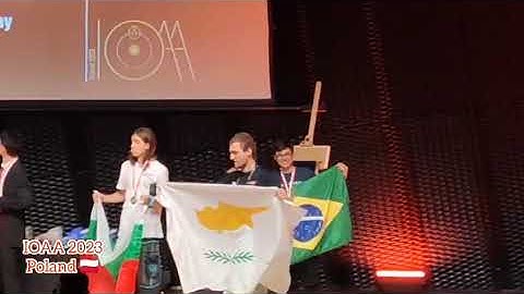 16th International Olympiad on Astronomy and Astrophysics - Gold for Cyprus