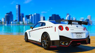 Перегоняем Новые Nissan GT-R в Гараж Майами - The Crew 2 + РУЛЬ