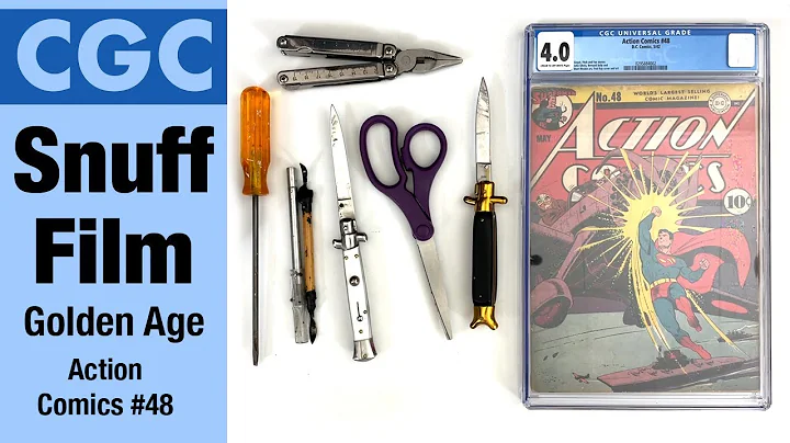 CGC Snuff Film - Action Comics 48 with Warren Bern...