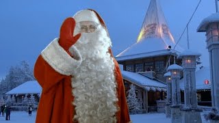 santa claus village in lapland father christmas in rovaniemi in finland