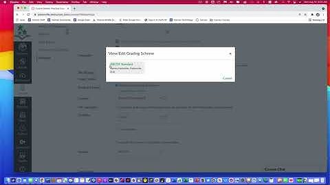 Canvas Grading Setup