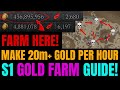 NEW SEASON ONE GOLD FARMING GUIDE! 3 BEST Ways To Make MORE GOLD!!