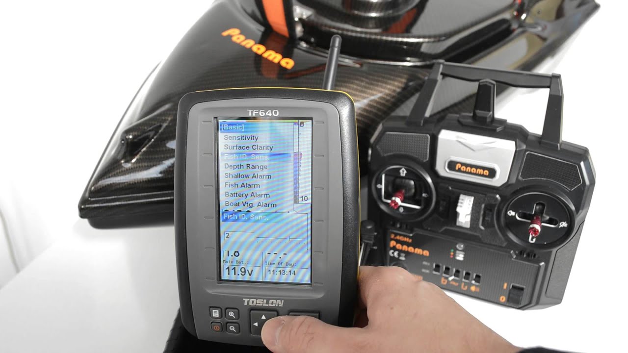 TF 640 Fishfinder Preview Video