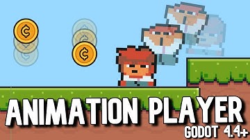 A Guide to the ANIMATION PLAYER in Godot 4.4+