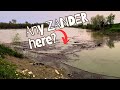 Will the zander eat on a flooded river