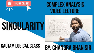 Singularity |Lec 2 CSIR GATE UPSC NBHM TIFR GIC PGT DSSSB JAM EMRS TGT/ PGT KVS NVS Assistant prof.