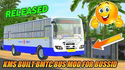 NEW BMTC BUS MOD RELEASED FOR BUSSID || KMS BUILT ASHOK LEYLAND BUS MOD || BMTC MOD