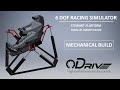 DIY 6 DOF Racing Simulator 🏁 | Mechanical Build 🔧🔩 | Powered By ODrive