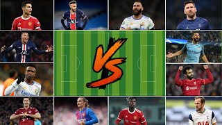 Extreme VS🔥 #1 (Ronaldo-Messi-Mbappe-Lewandowski-Salah-Griezmann-Pogba-Vinicius-Benzama-Neymar-vb)