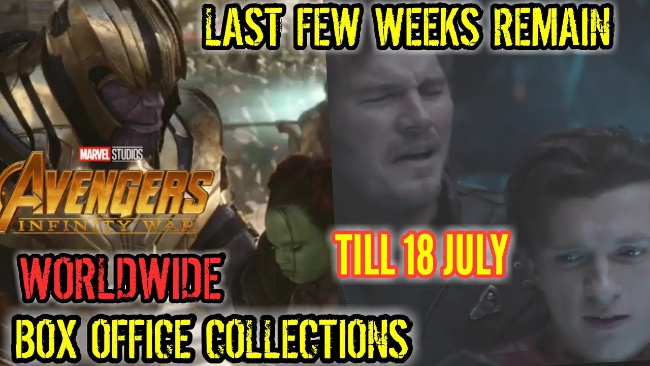AVENGERS INFINITY WAR WORLDWIDE BOX OFFICE COLLECTION TILL 18 JULY 2018