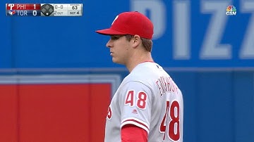 PHI@TOR: Eickhoff holds the Blue Jays scoreless