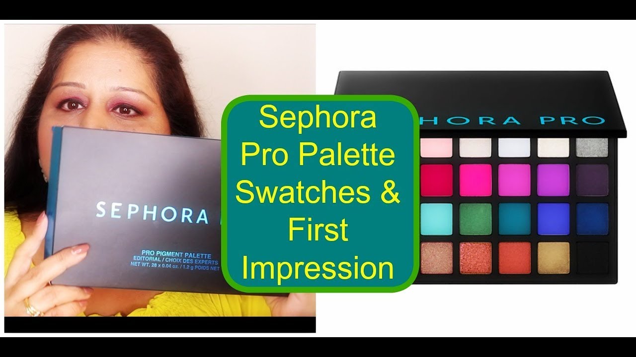 Sephora Pro Editorial Palette First Impression