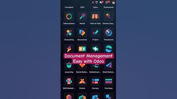 Odoo Document Management #odoo #business #businessdocument #odoofinance