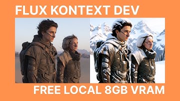 Flux Kontext Dev + ComfyUI Full Setup Tutorial | Text-to-Edit AI on 8GB VRAM GPU