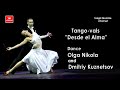 Tango-Vals "Desde el Alma".  Olga Nikola and Dmitriy Kuznetsov  with “Solo Tango Orquesta". Танго.