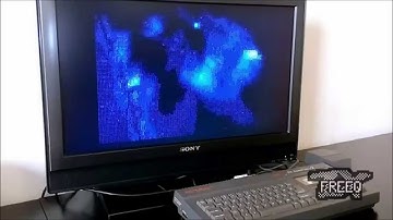 Spectrum 128K +2 playing movies
