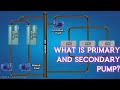 What is primary and secondary pump explained  animation  hvac hvacsystem