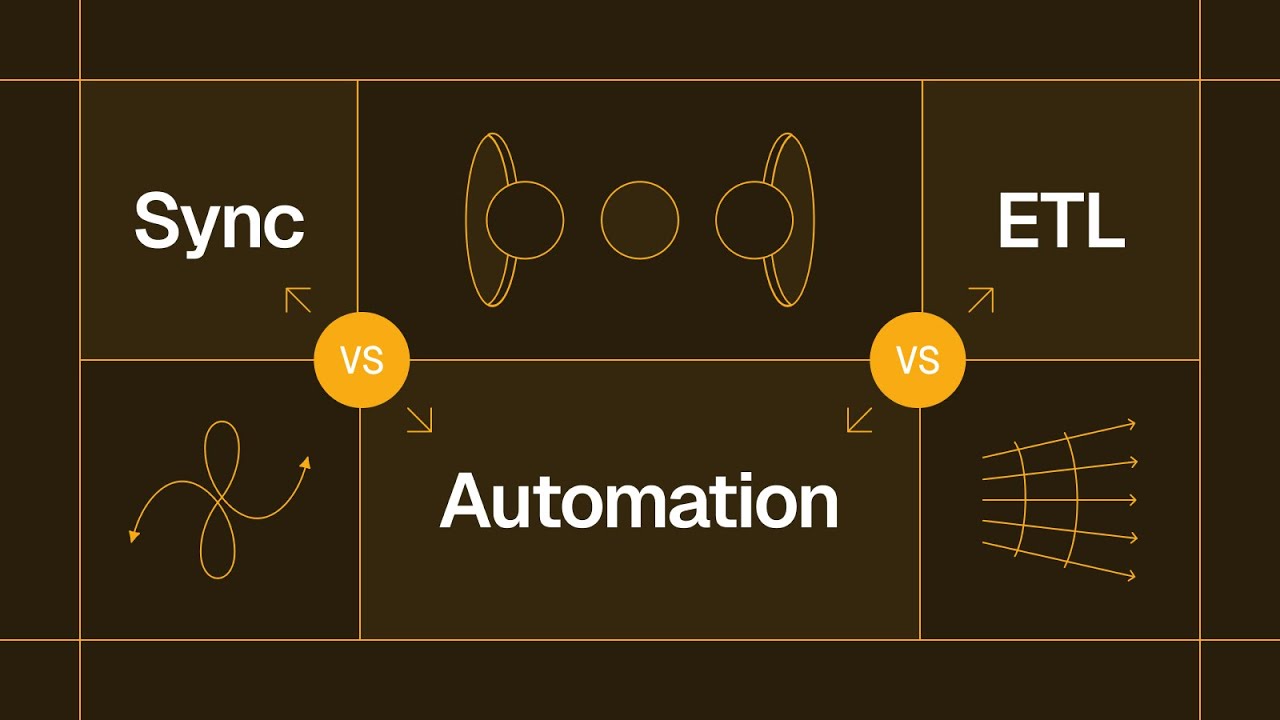 Automation vs Sync vs ETL: Intro to Data Integration
