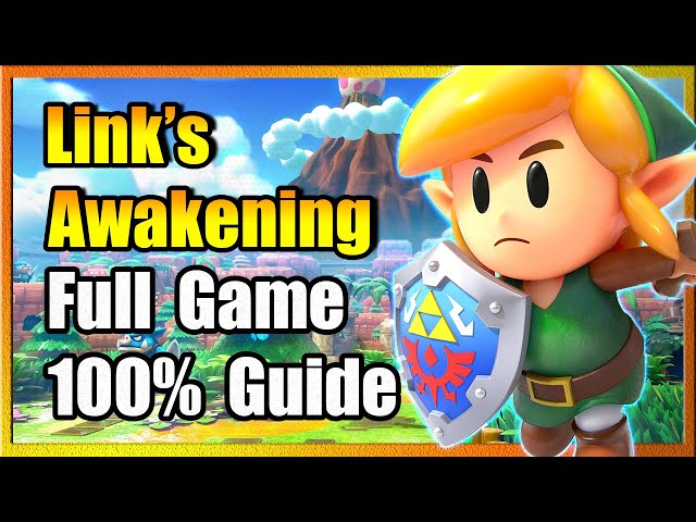 Link's Awakening - FULL GAME 100% Walkthrough (Nintendo Switch) 